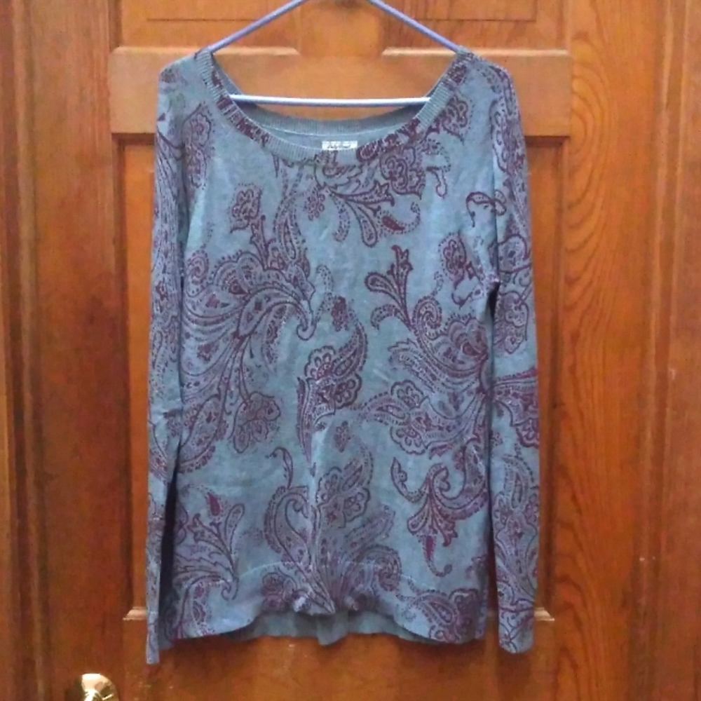 Lucky Brand Tulip Back Knit Shirt